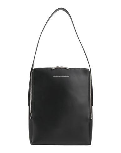 MM6 MAISON MARGIELA Woman Shoulder Bag Black Size - Soft Leather Product Image