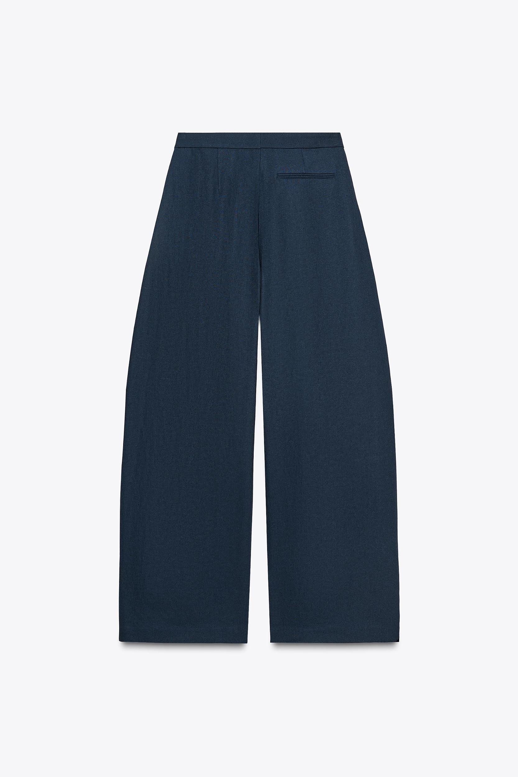 ZW COLLECTION LINEN BALLOON PANTS Product Image