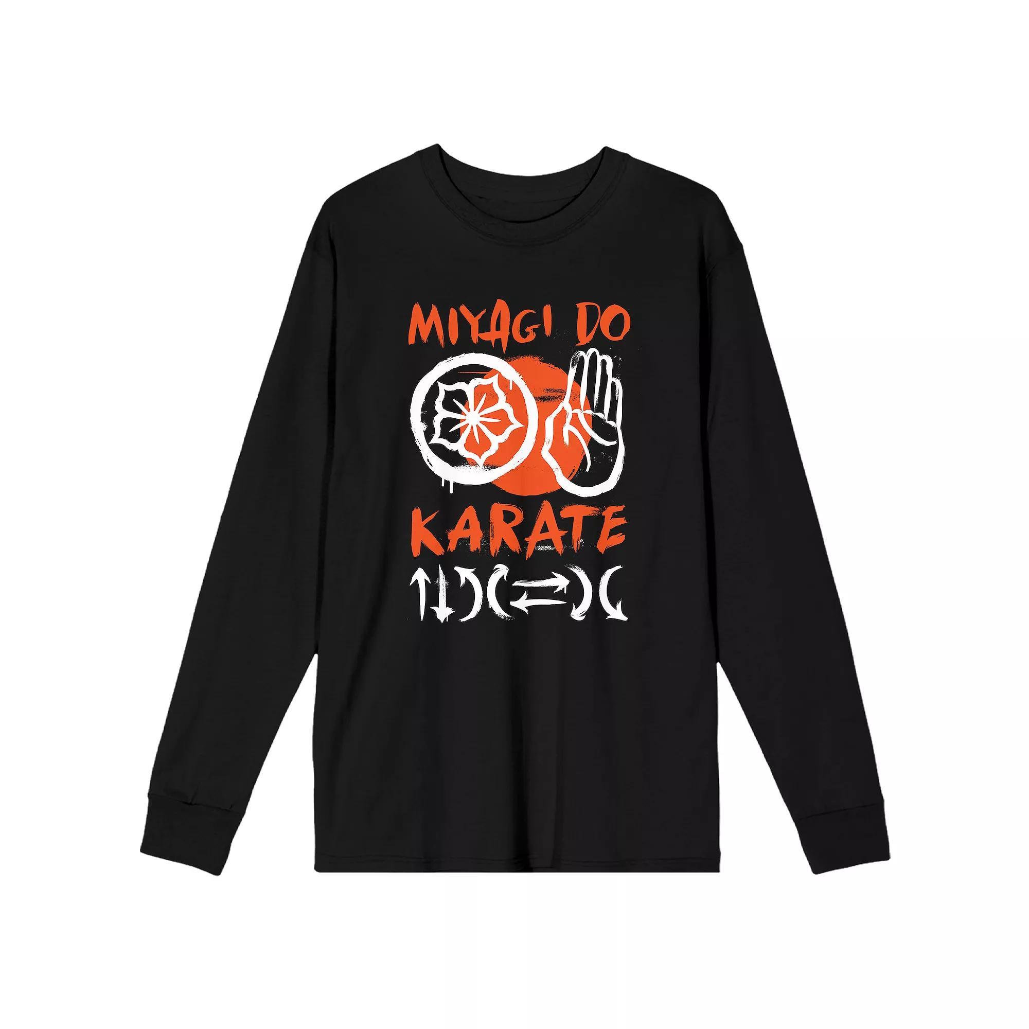Men's Cobra Kai Miyagi-Do Long Sleeve Tee,  Product Image