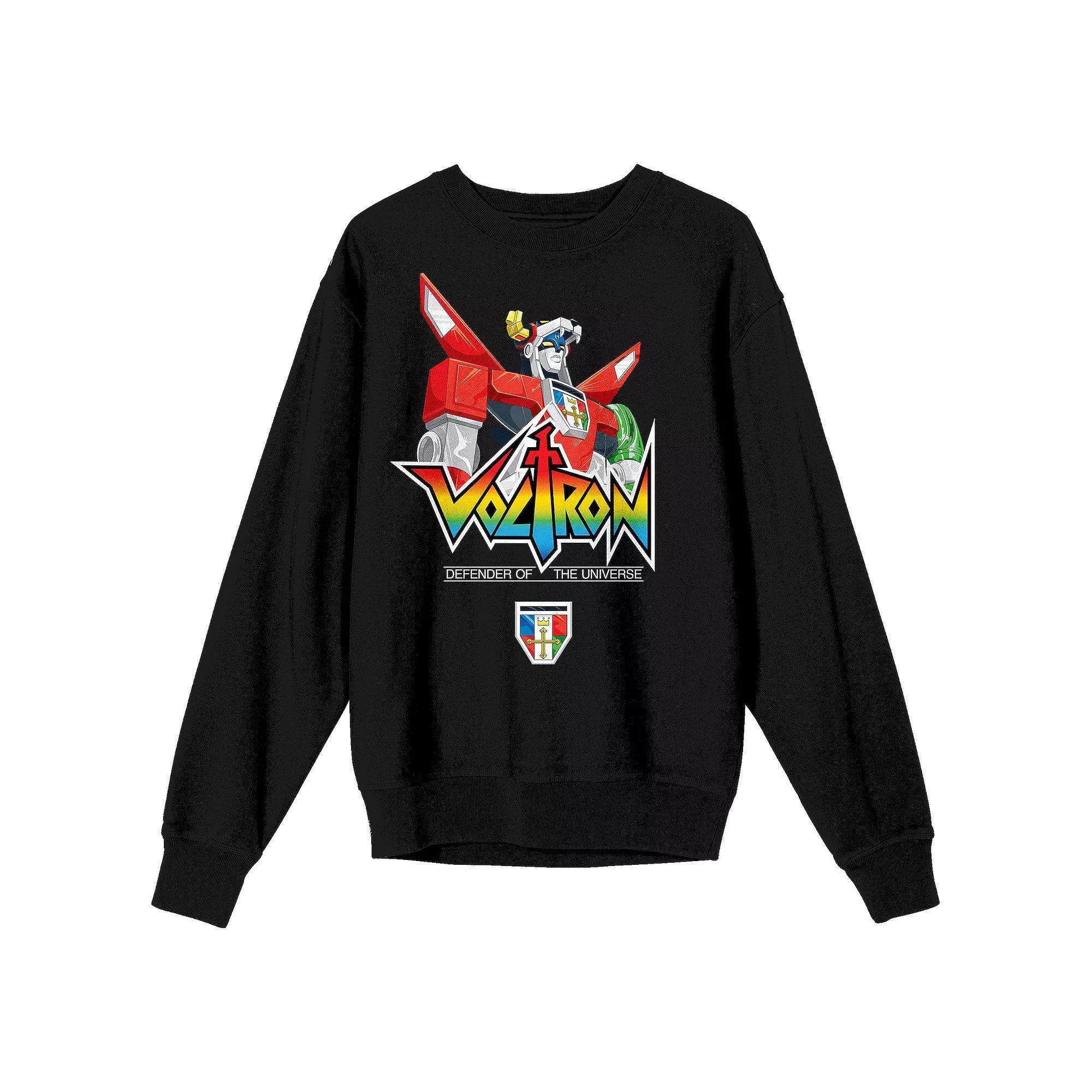 Men's Voltron Defender Long Sleeve Graphic Pullover,  Product Image