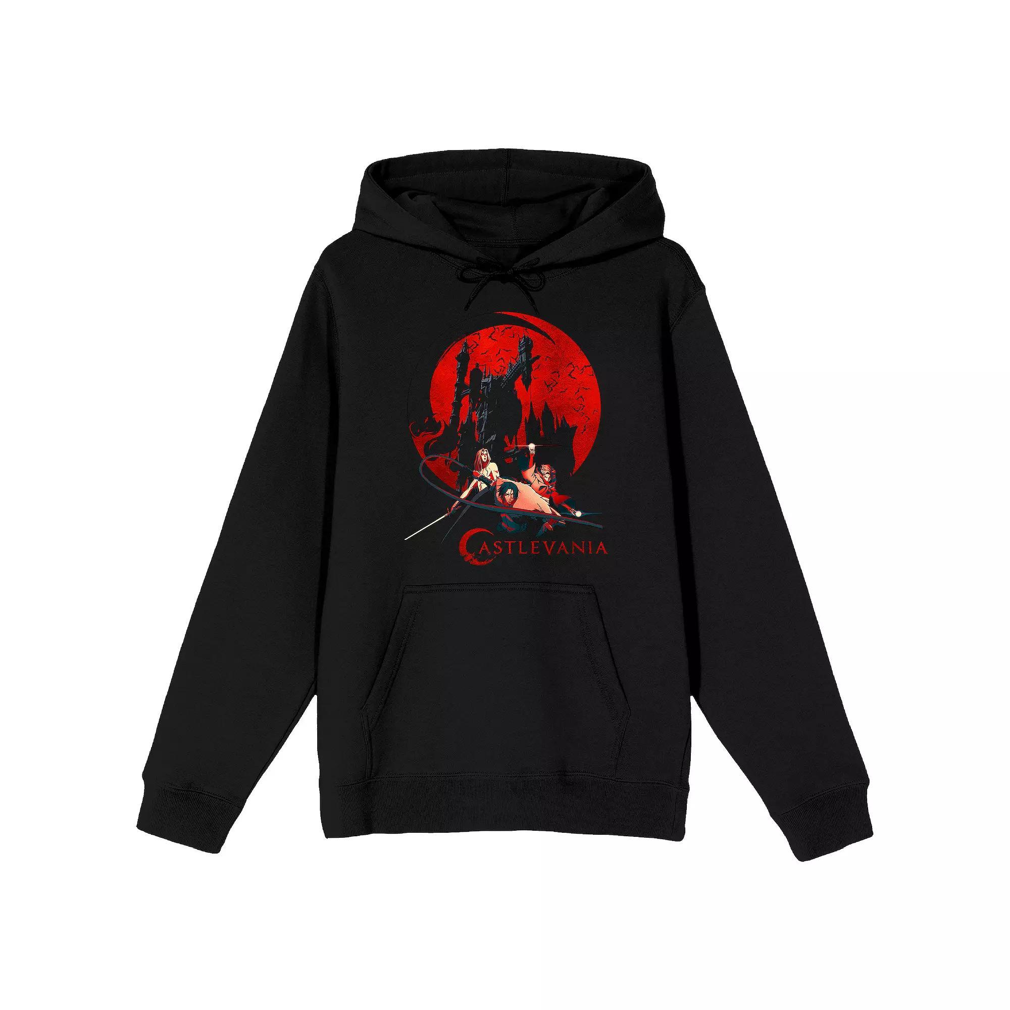 Men's Castlevania Red Moon Hoodie,  Product Image