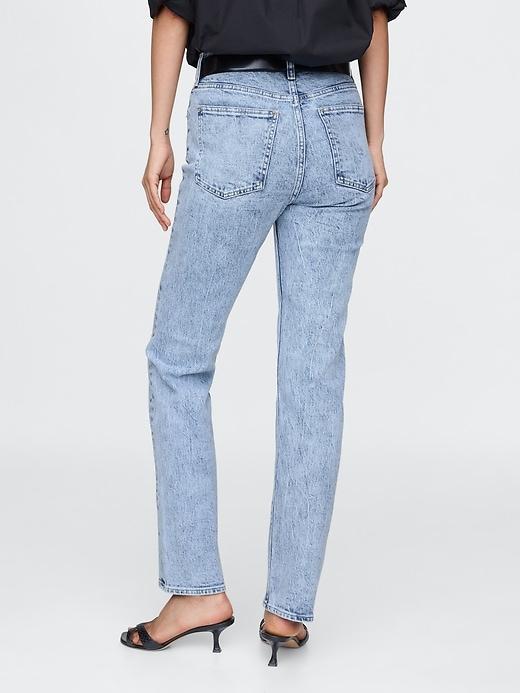 High Rise '90s Straight Jeans Product Image