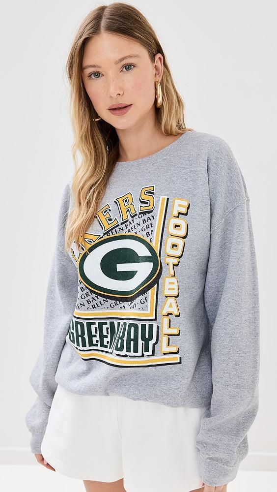 Junk Food Packers Backfield Crew Sweatshirt | Shopbop Product Image