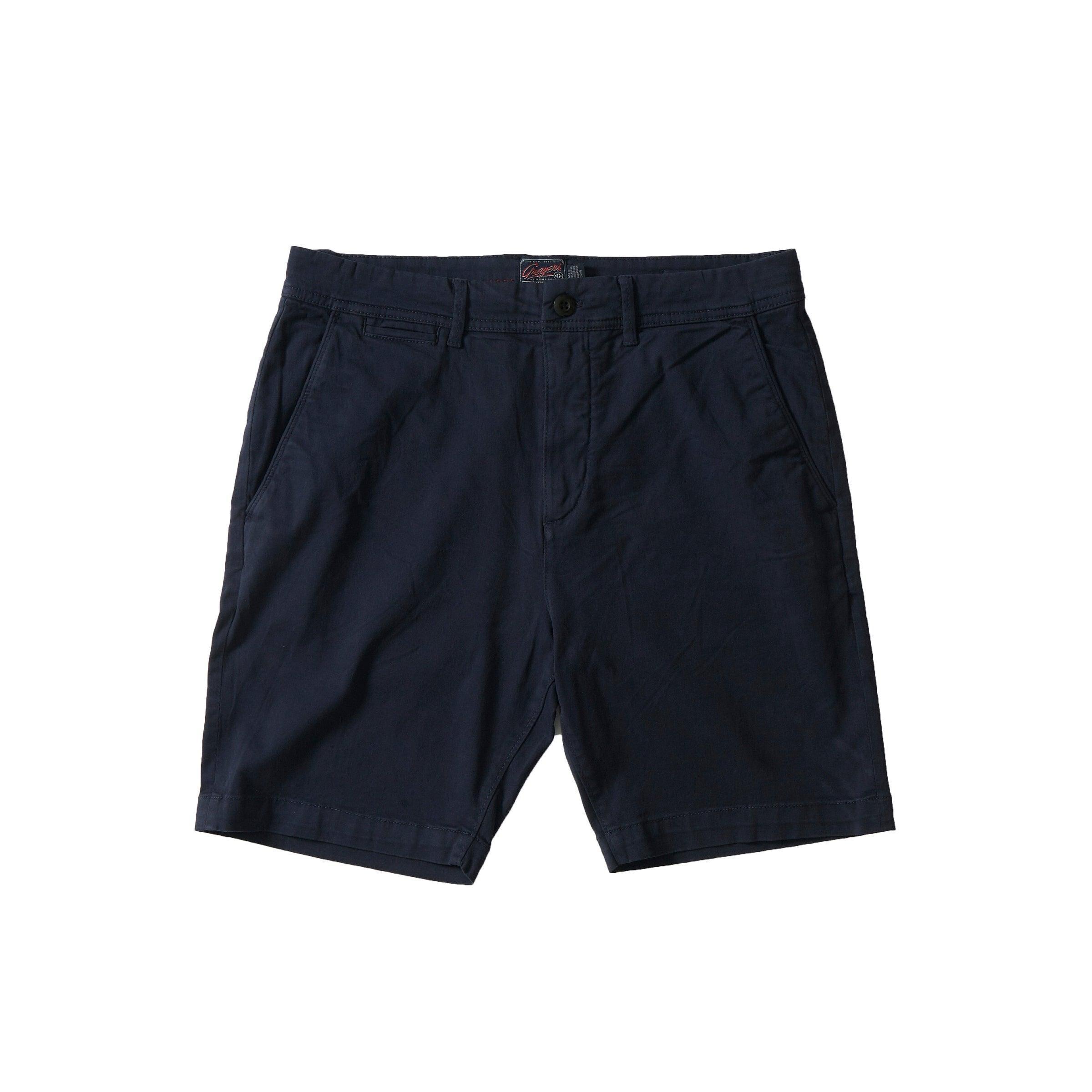 Precision Stretch Chino Shorts 8" - Navy Product Image
