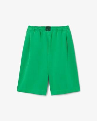 Runway Oversized Satin Bermuda Shorts Product Image