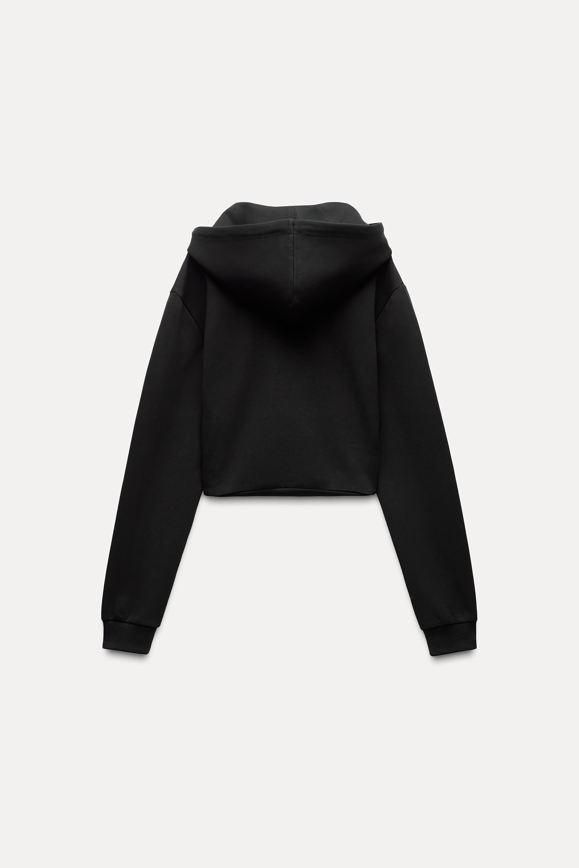 CROPPED INTERLOCK SWEATSHIRT Product Image