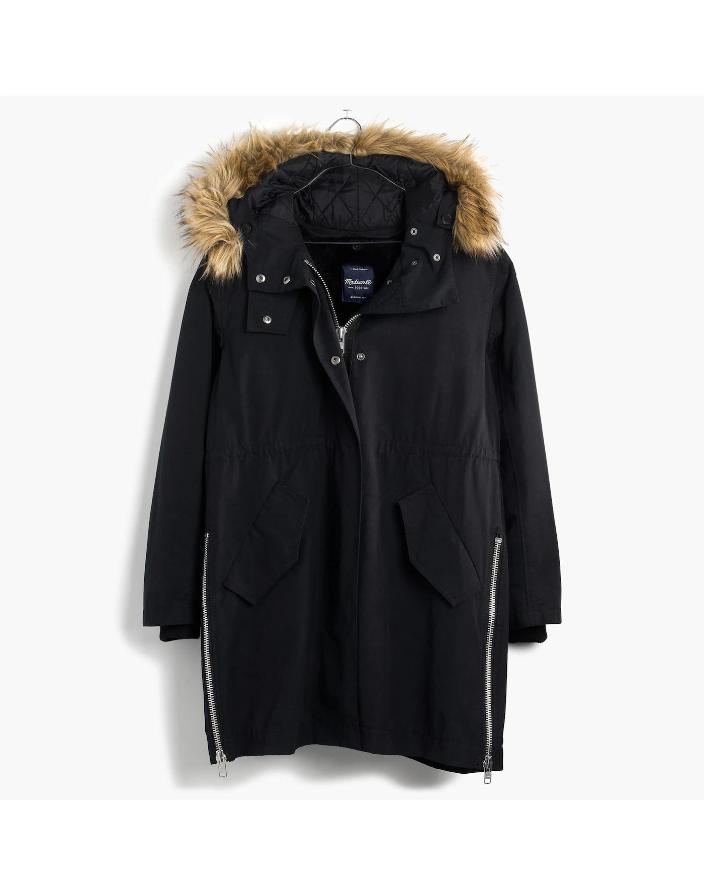 Side-Zip Field Parka Product Image