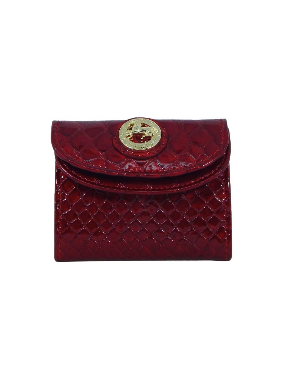 Gallop Compact Patent Leather Wallet Female Product Image