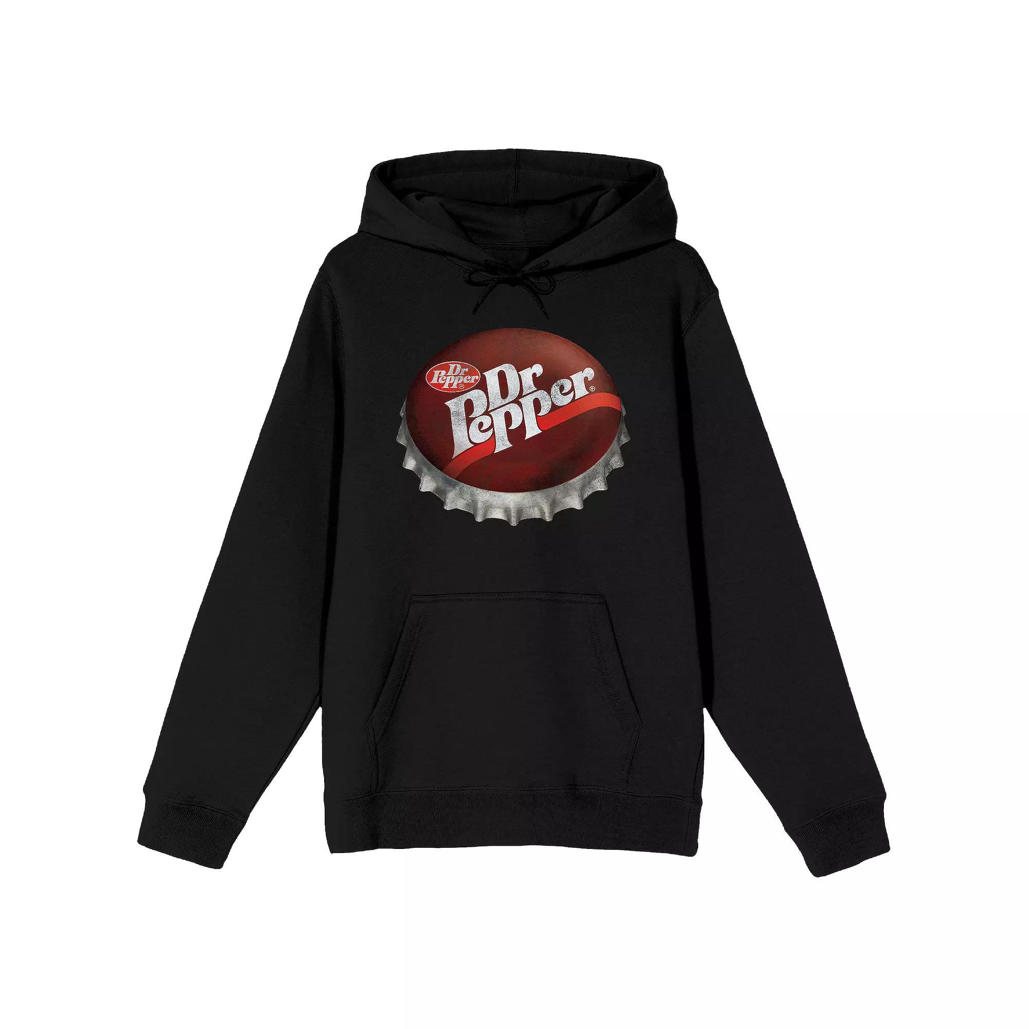 Juniors' Dr. Pepper Bottle Cap Graphic Hoodie, Women's,  Product Image