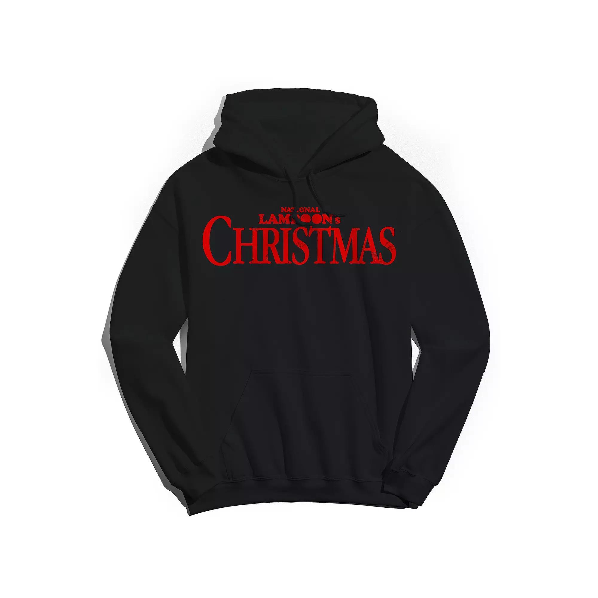 Men's National Lampoon's Christmas Hoodie, Size: XL, Black Product Image