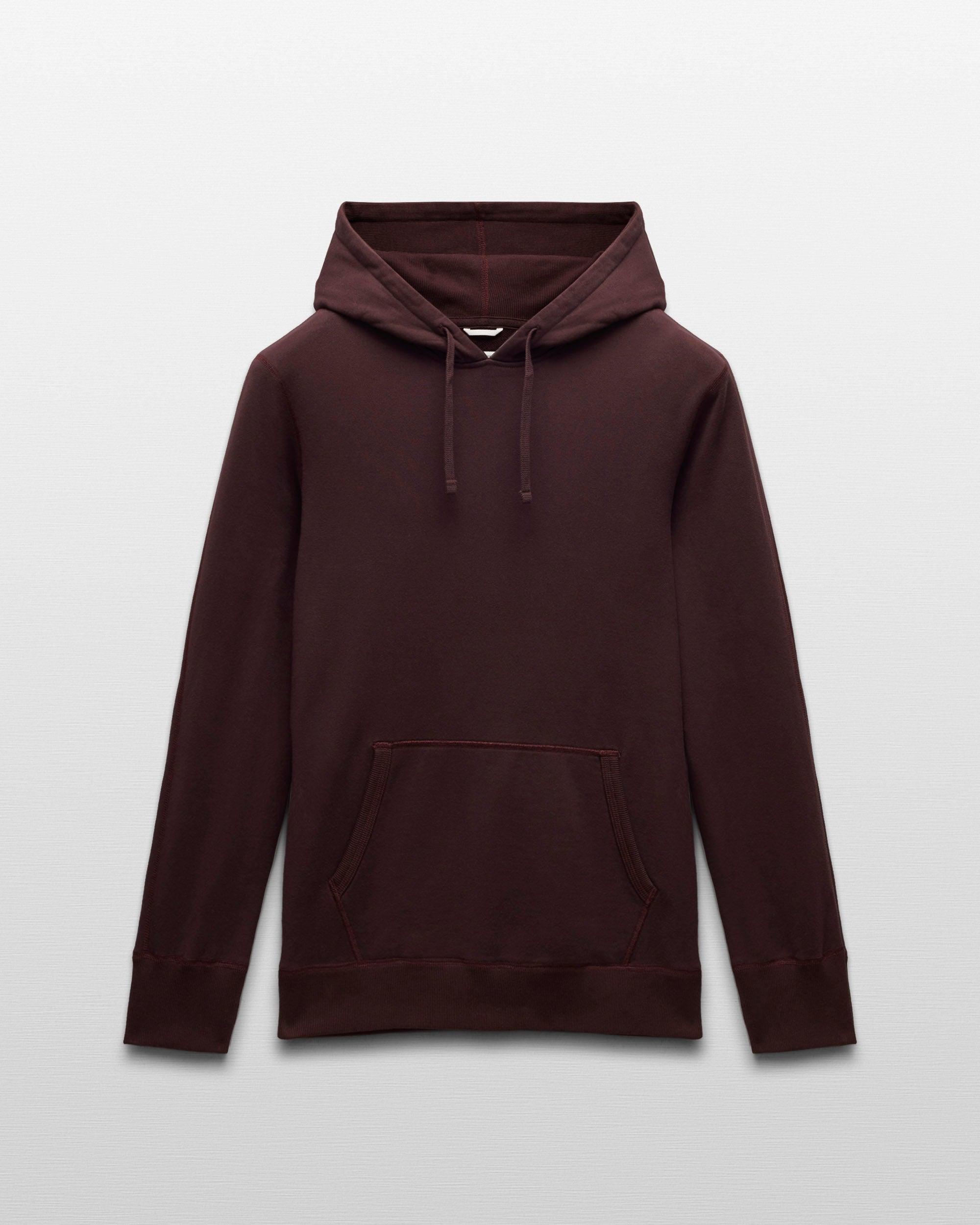 Midweight Terry Slim Hoodie Male Product Image