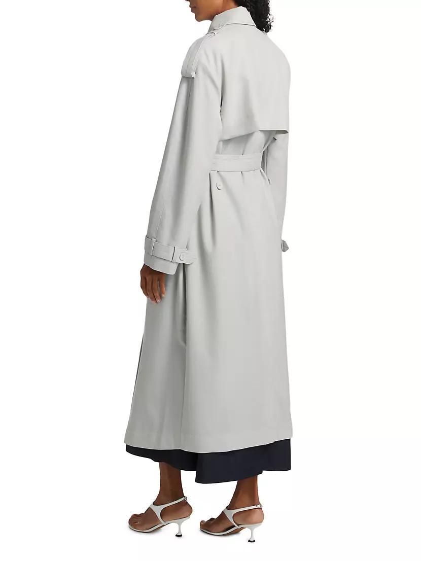 Sakia Wool-Blend Longline Coat Product Image