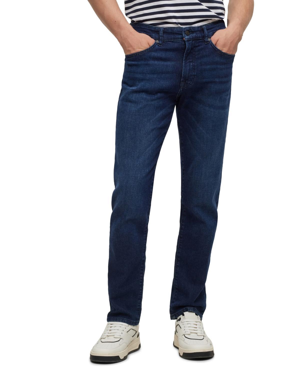 Regular-fit Jeans In Blue Comfort-stretch Denim Product Image