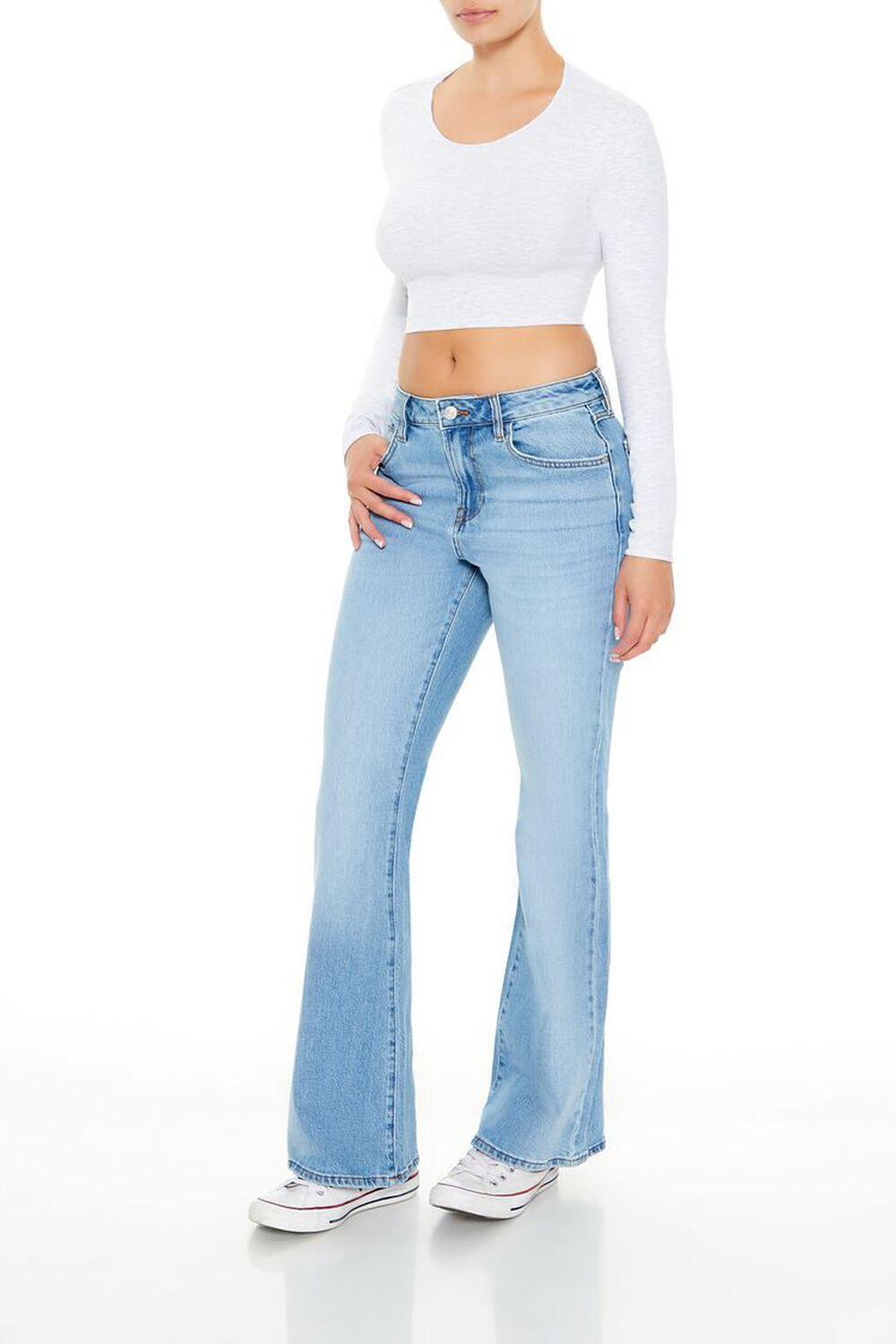 High-Rise Flare Jeans | Forever 21 Product Image