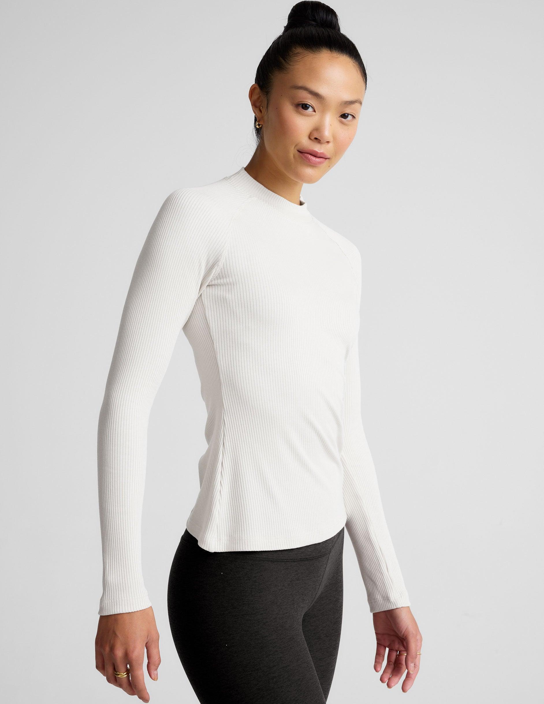 Contours Mock Neck Long Length Top Product Image