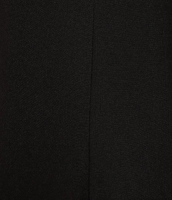 Le Bos Square Neck 3/4 Bell Sleeve Sequin Trim 2-Piece Jacket Dress Product Image