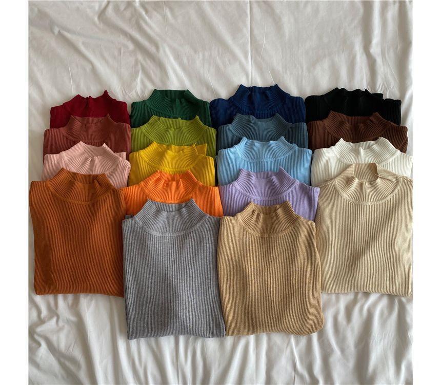 Long-Sleeve Knit Top Product Image