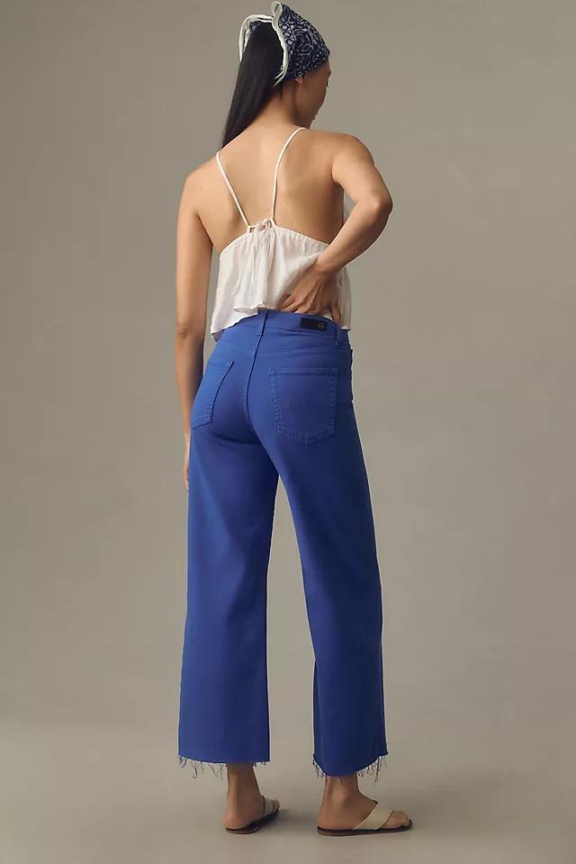 AG Saige High-Rise Crop Wide-Leg Jeans Product Image