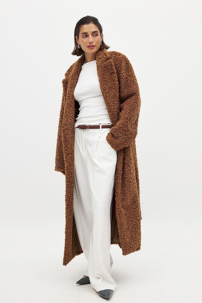 Long Teddy Coat Product Image