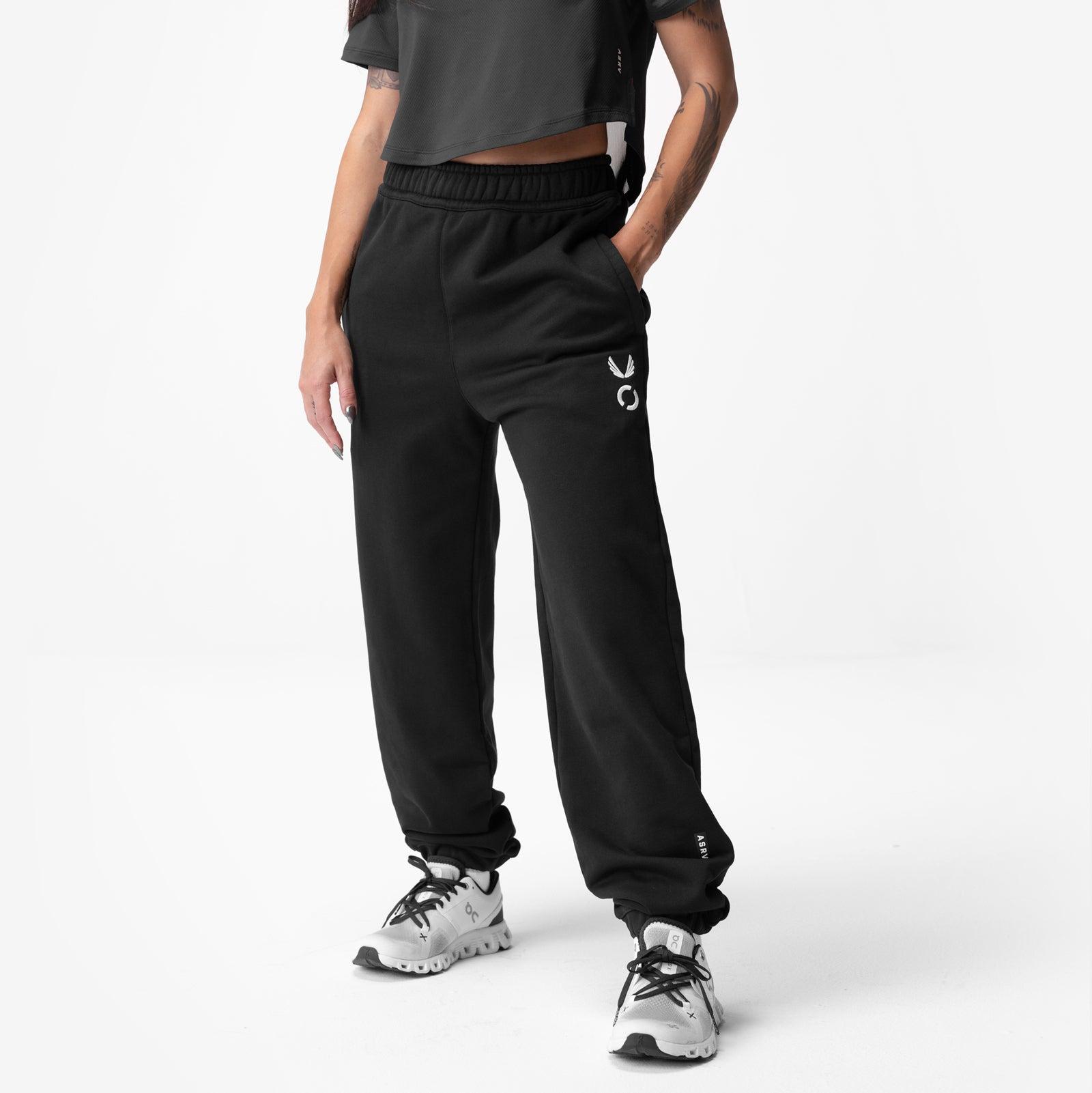 ASRV x Equinox Sorona® French-Terry Oversized Jogger - Black Product Image