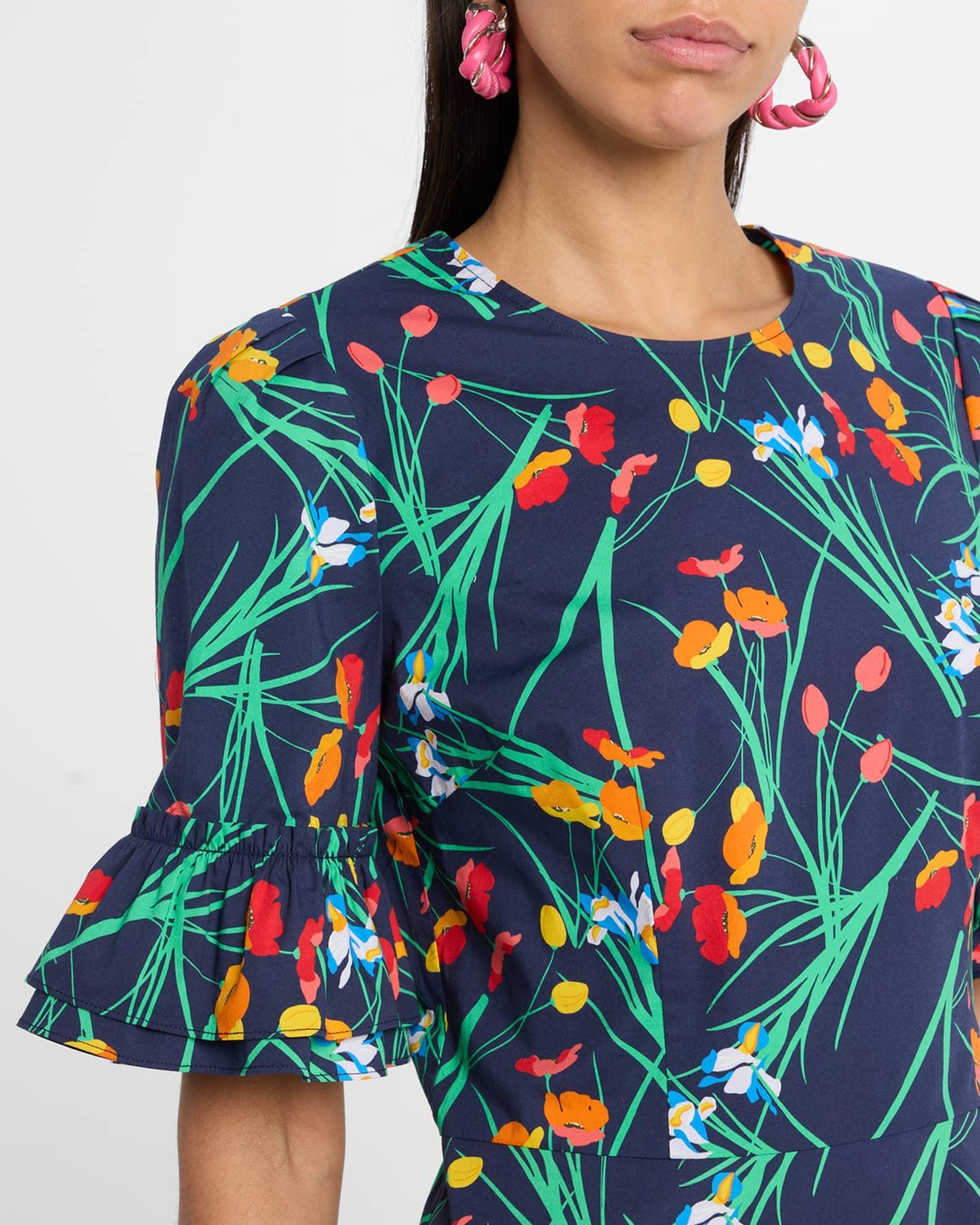 Solange Floral Mini Dress Product Image
