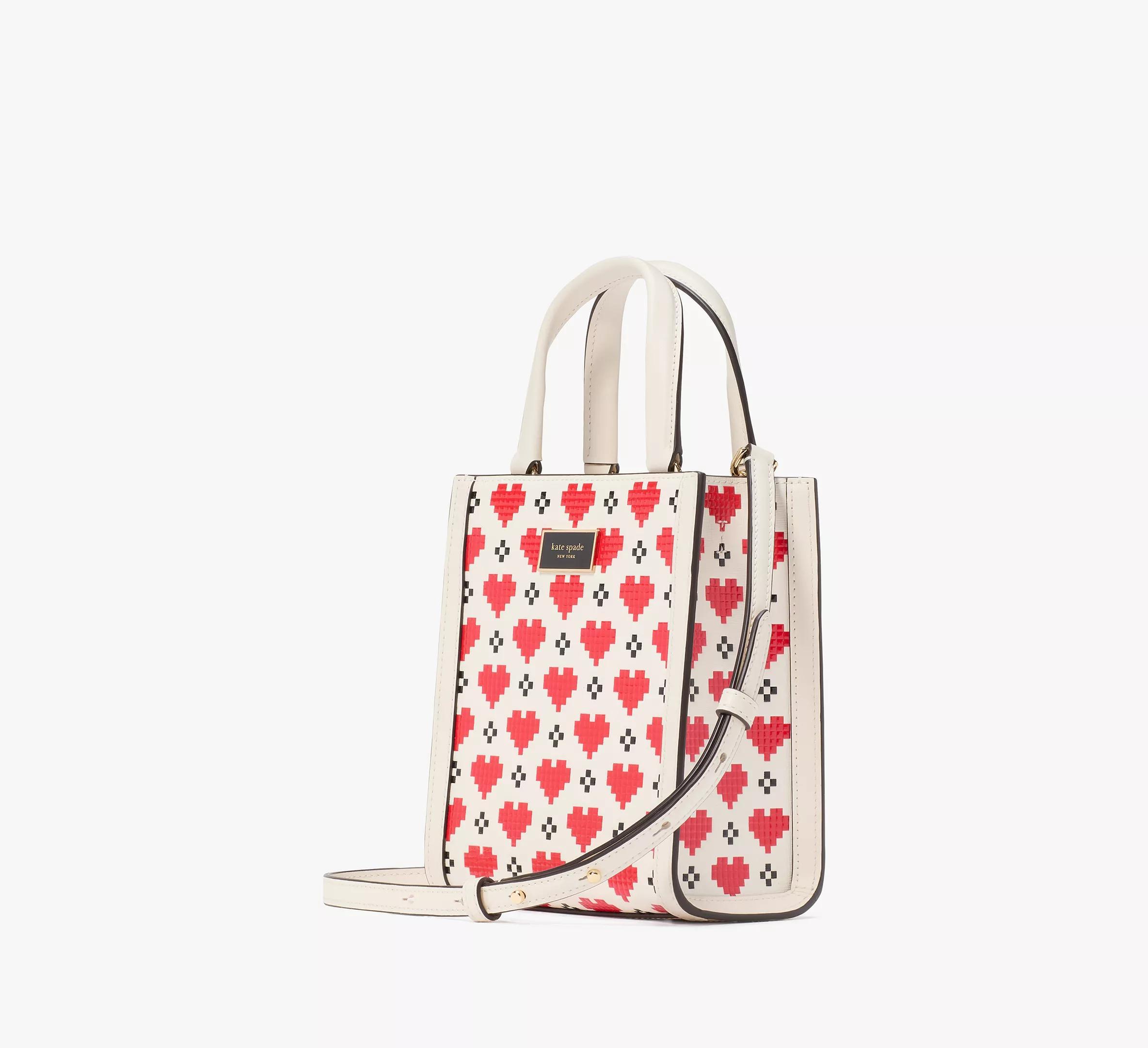 Manhattan Pixel Hearts Mini Tote Product Image