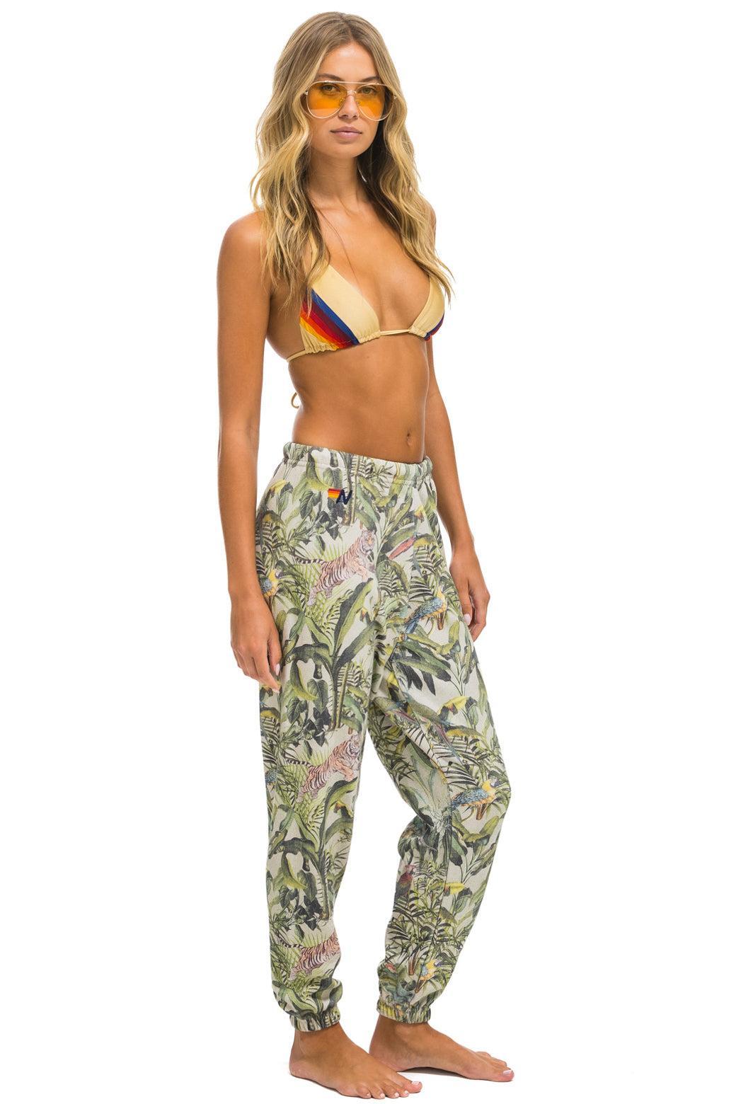 JUNGLE SWEATPANTS - SAND Female Product Image