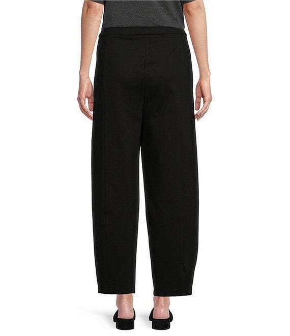 Eileen Fisher Tencel™ Lyocell Knit Jersey Stretch Pull-On Lantern Ankle Pant Product Image