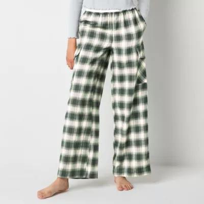 Arizona Body Womens Juniors Flannel Pajama Pants Product Image