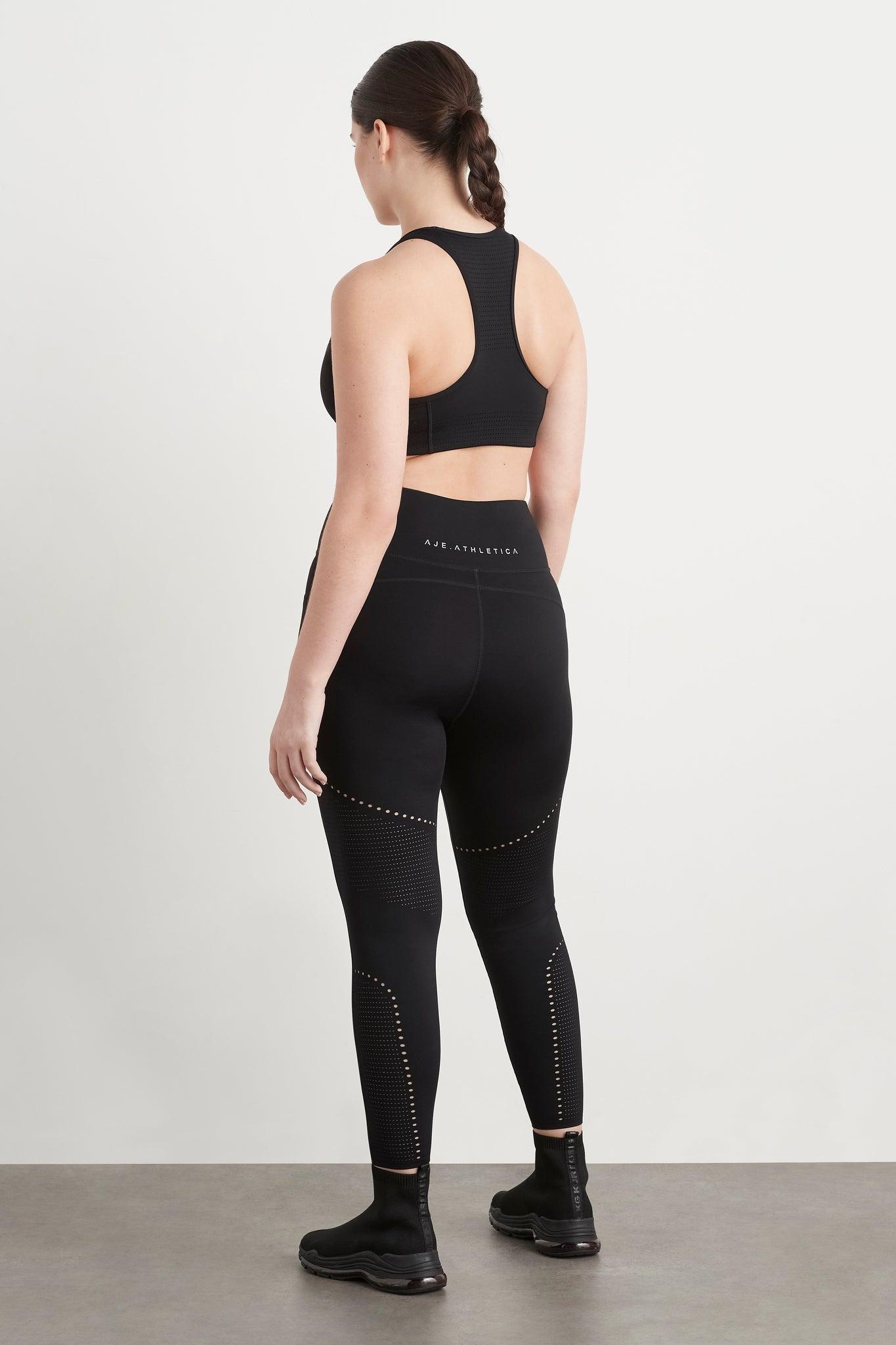 High Rise Perforated 7/8 Legging 227 Product Image