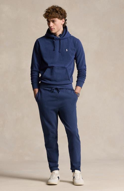 POLO RALPH LAUREN Men's Double-knit Joggers In Derby Blue Heather Product Image