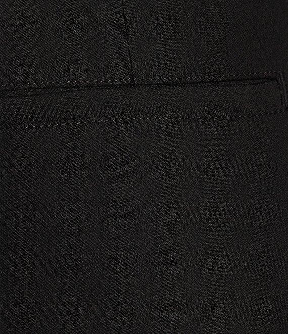 Ali Miles Solid Woven Skinny Leg No Waist Pull-On Ankle Pants Product Image