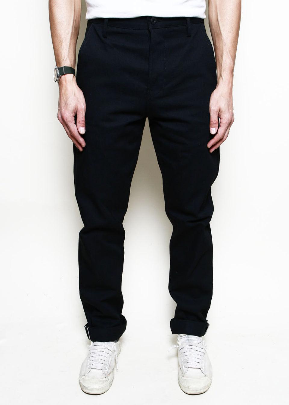 Officer Trousers High // 11oz Stealth Product Image