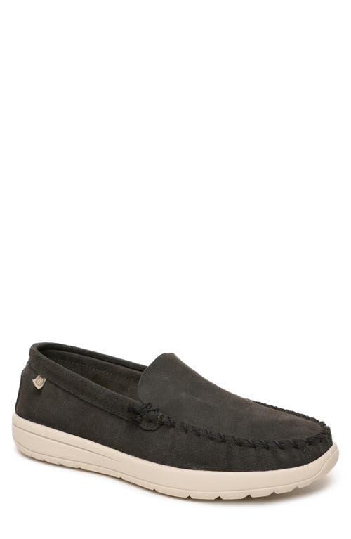 Minnetonka Mens Discover Classic Suede Slip Product Image