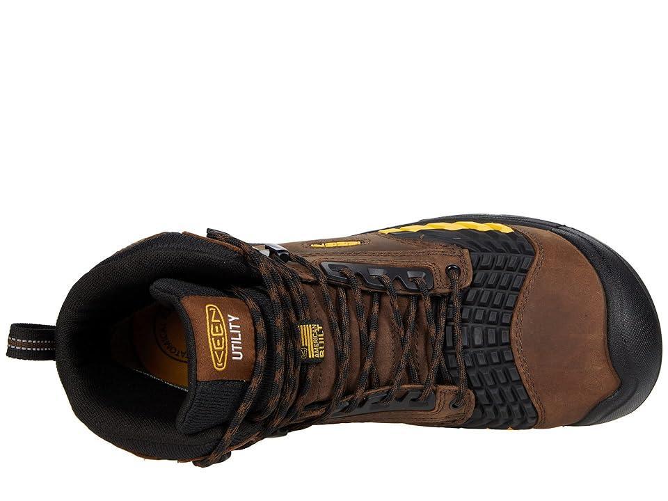 KEEN Utility Troy 6 KBF Waterproof (Dark Earth/Black) Men's Shoes Product Image