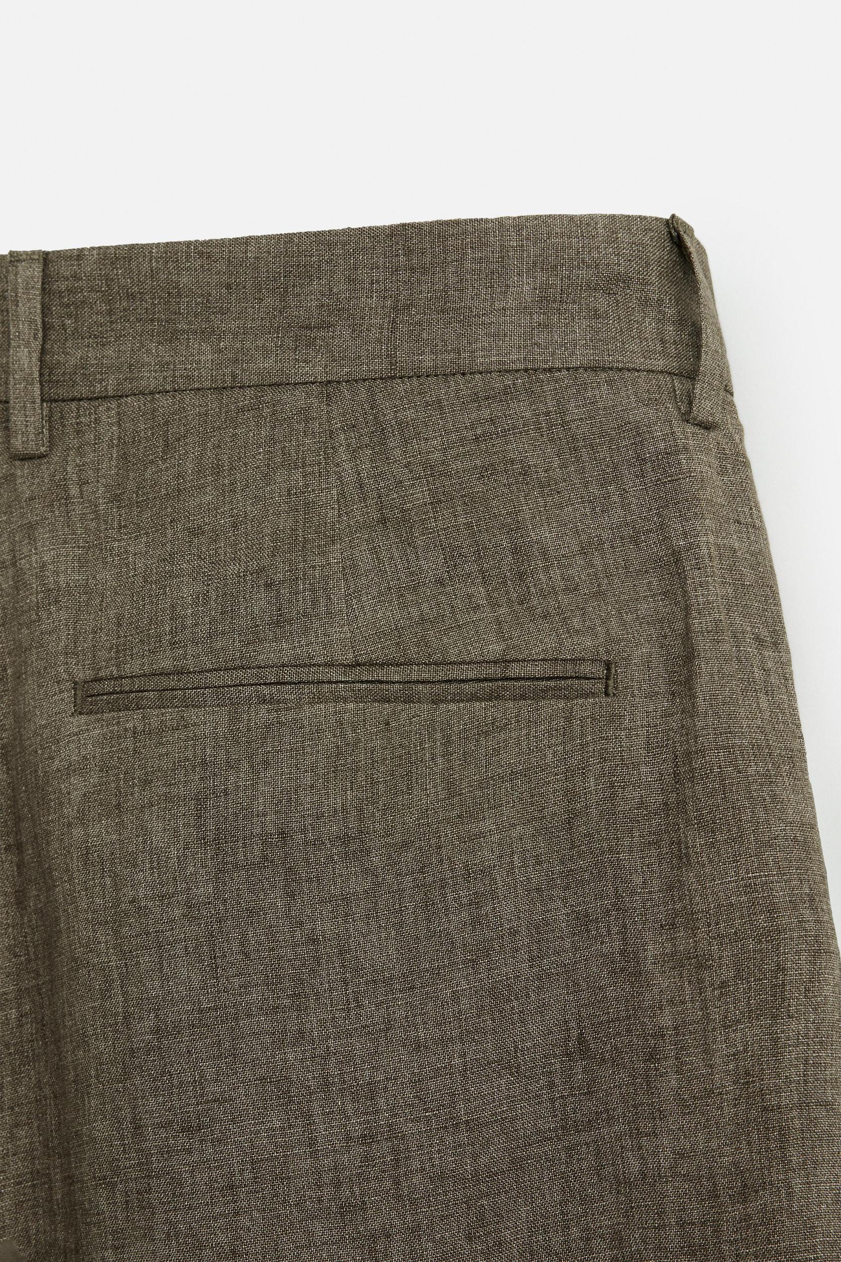 100% LINEN SUIT PANTS Product Image