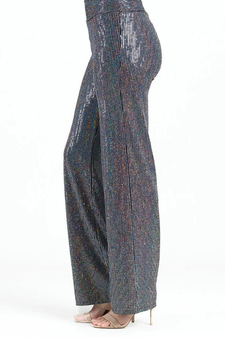 Shimmer Stripe Straight Leg Pant Product Image