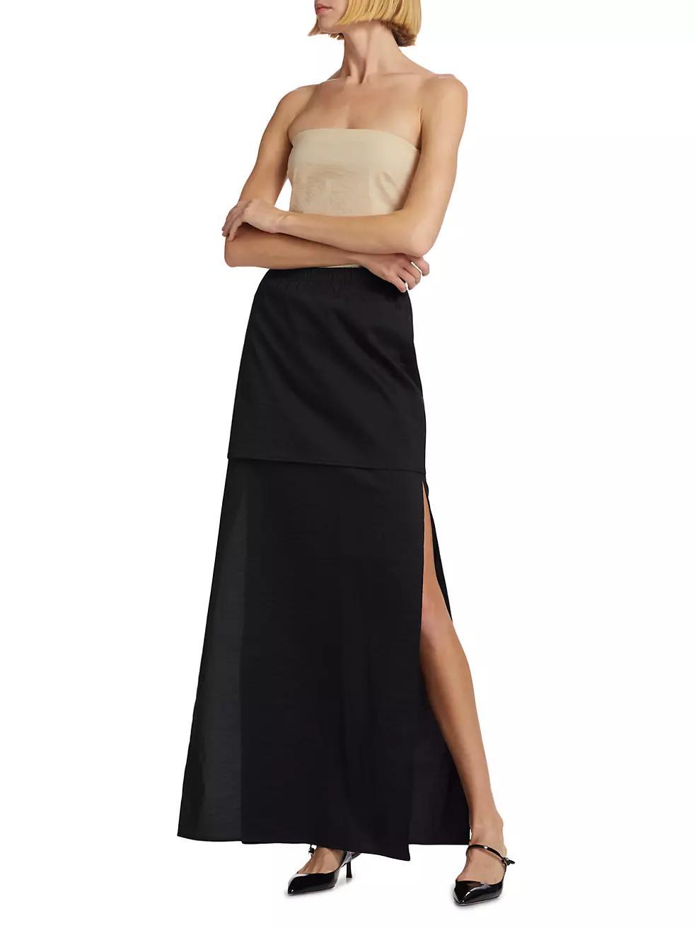 Double Layer Split Skirt Product Image