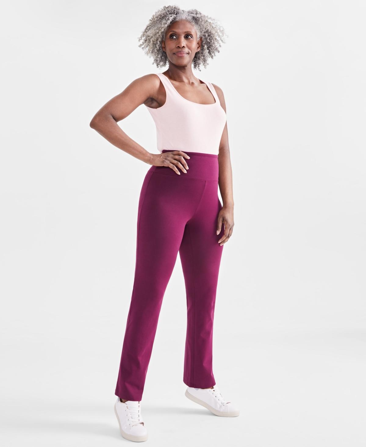 Style & Co Womens High-Rise Bootcut Leggings, Created for Macys Product Image