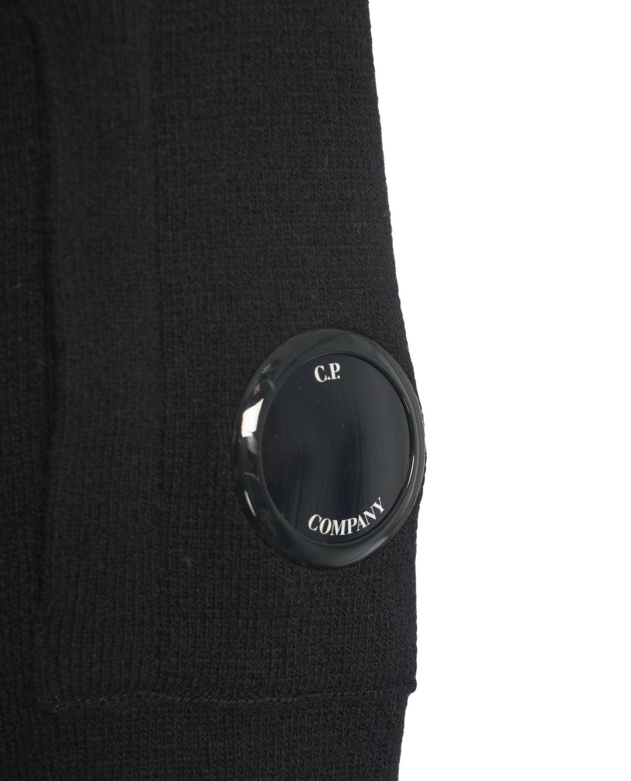 Knit hooded jacket Product Image