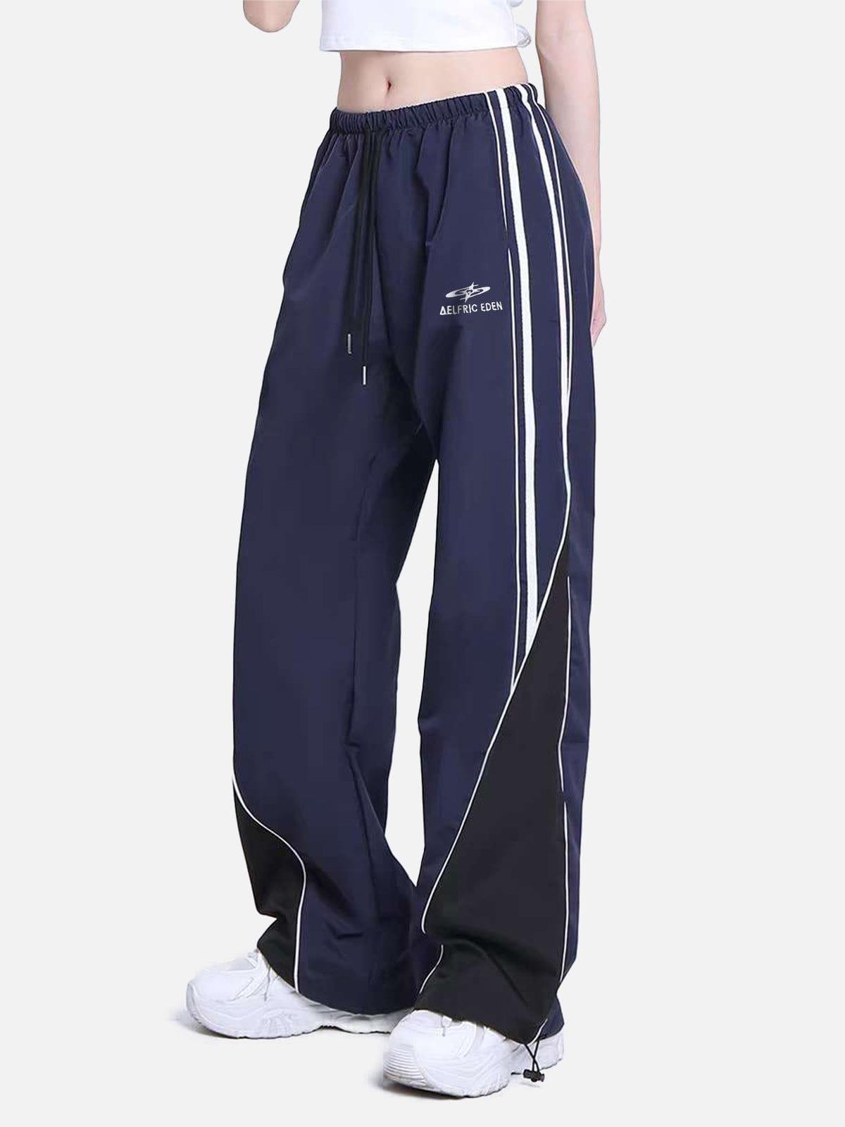 Aelfric Eden Embroidery Patchwork Track Pants Product Image