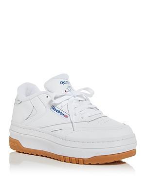 Reebok Womens Club C Extra Platform Low Top Sneakers Product Image