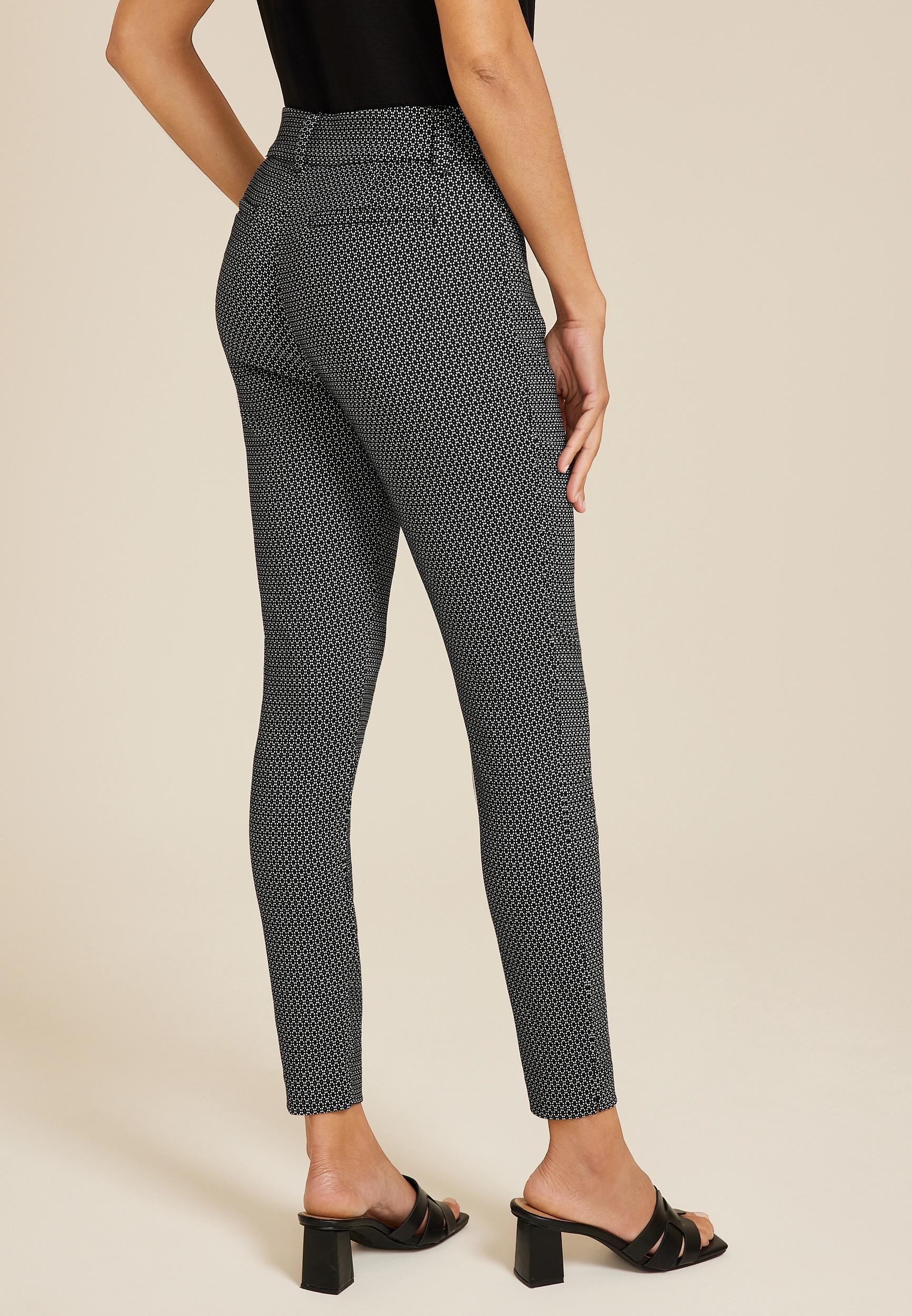 Bengaline Mid Rise Printed Skinny Pant Product Image