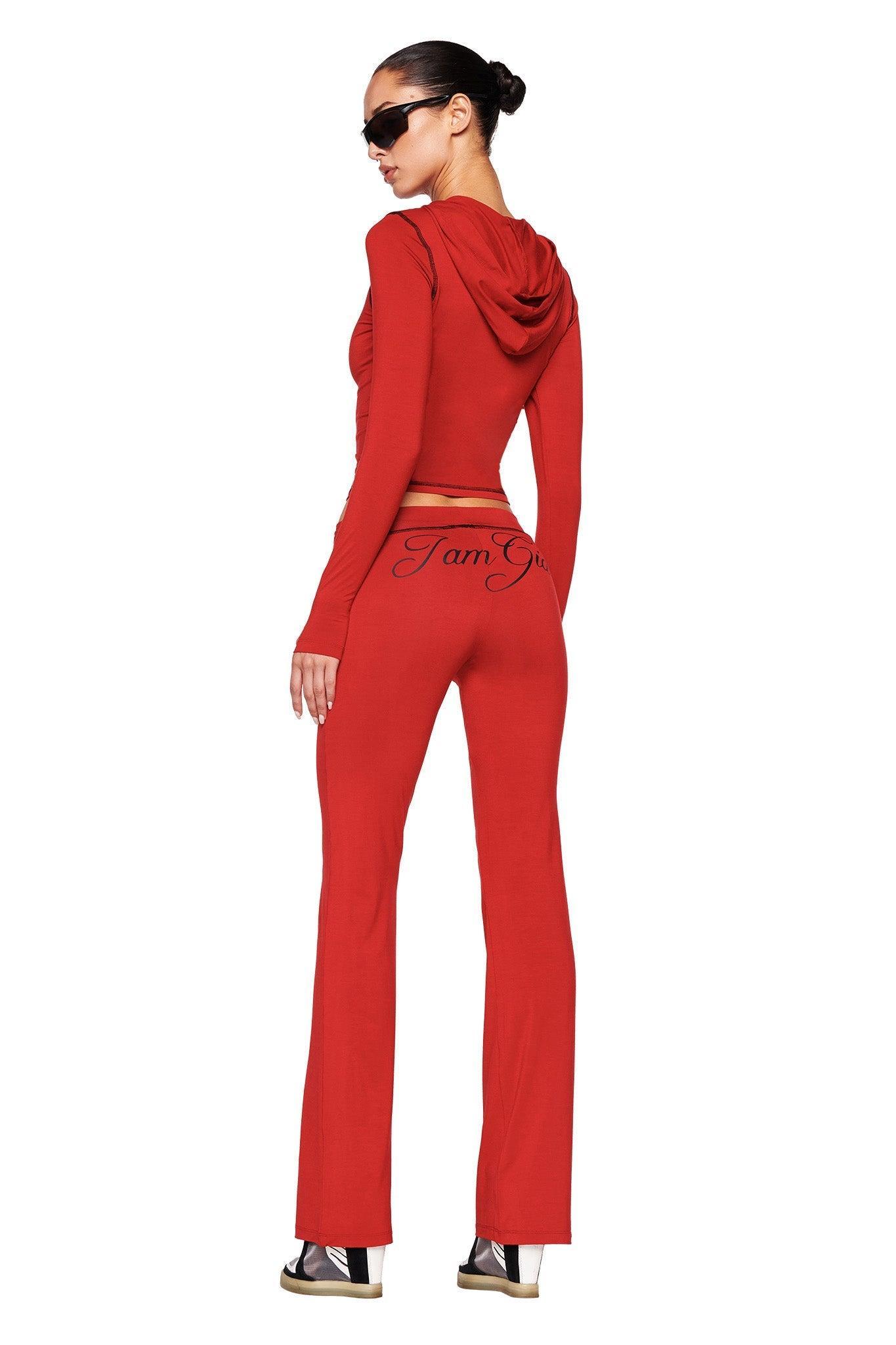 BLARE TRACKPANT - RED Product Image