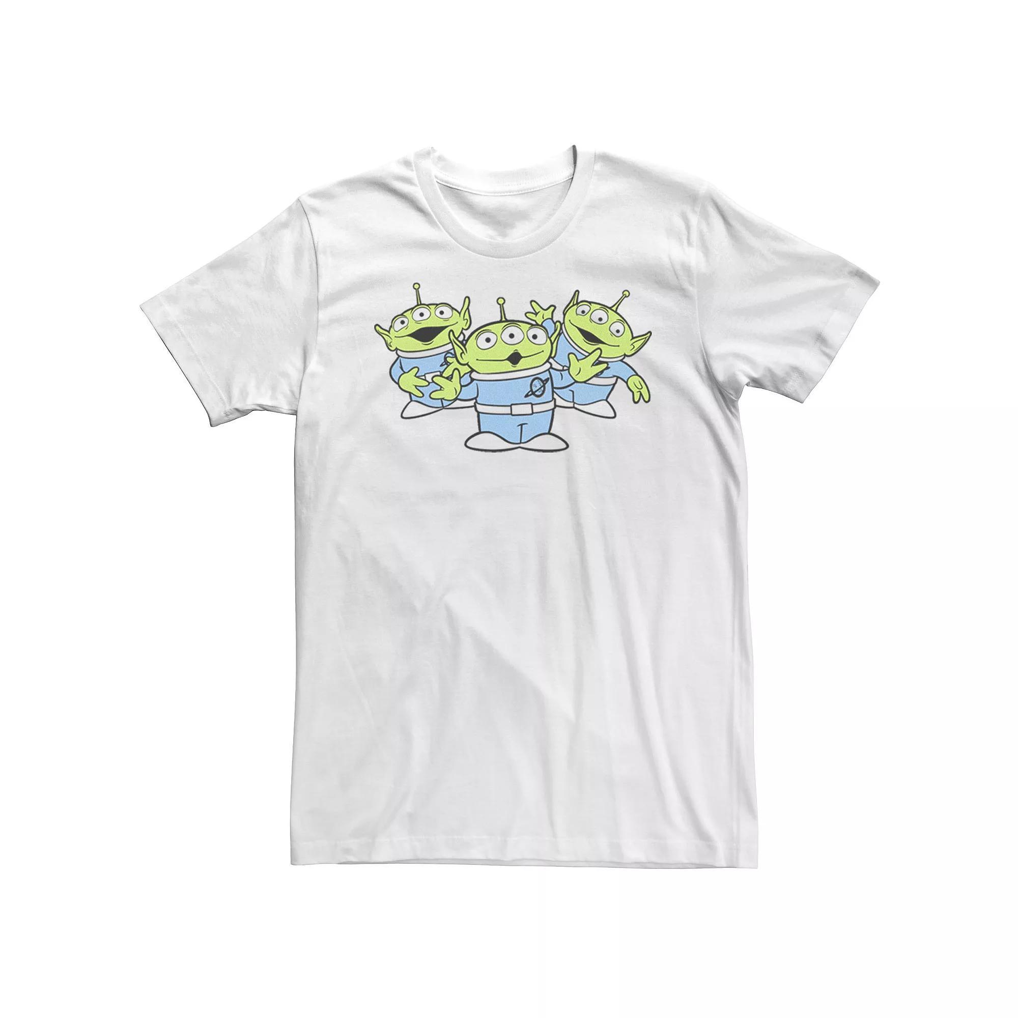 Big & Tall Disney / Pixar Toy Story Alien Trio Group Shot Tee, Men's,  Product Image