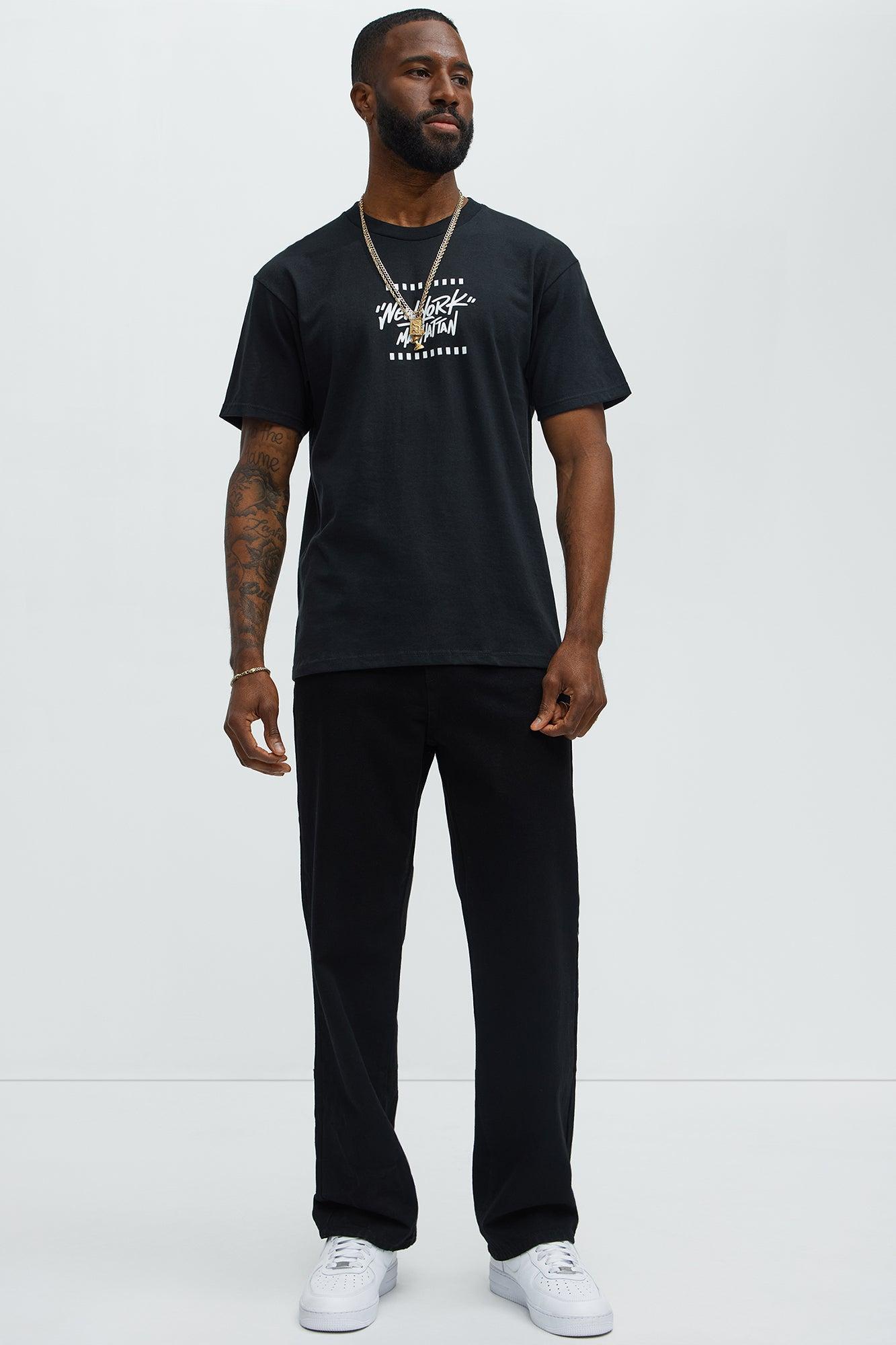 Skyline Dreams Short Sleeve Tee - Black Male Product Image