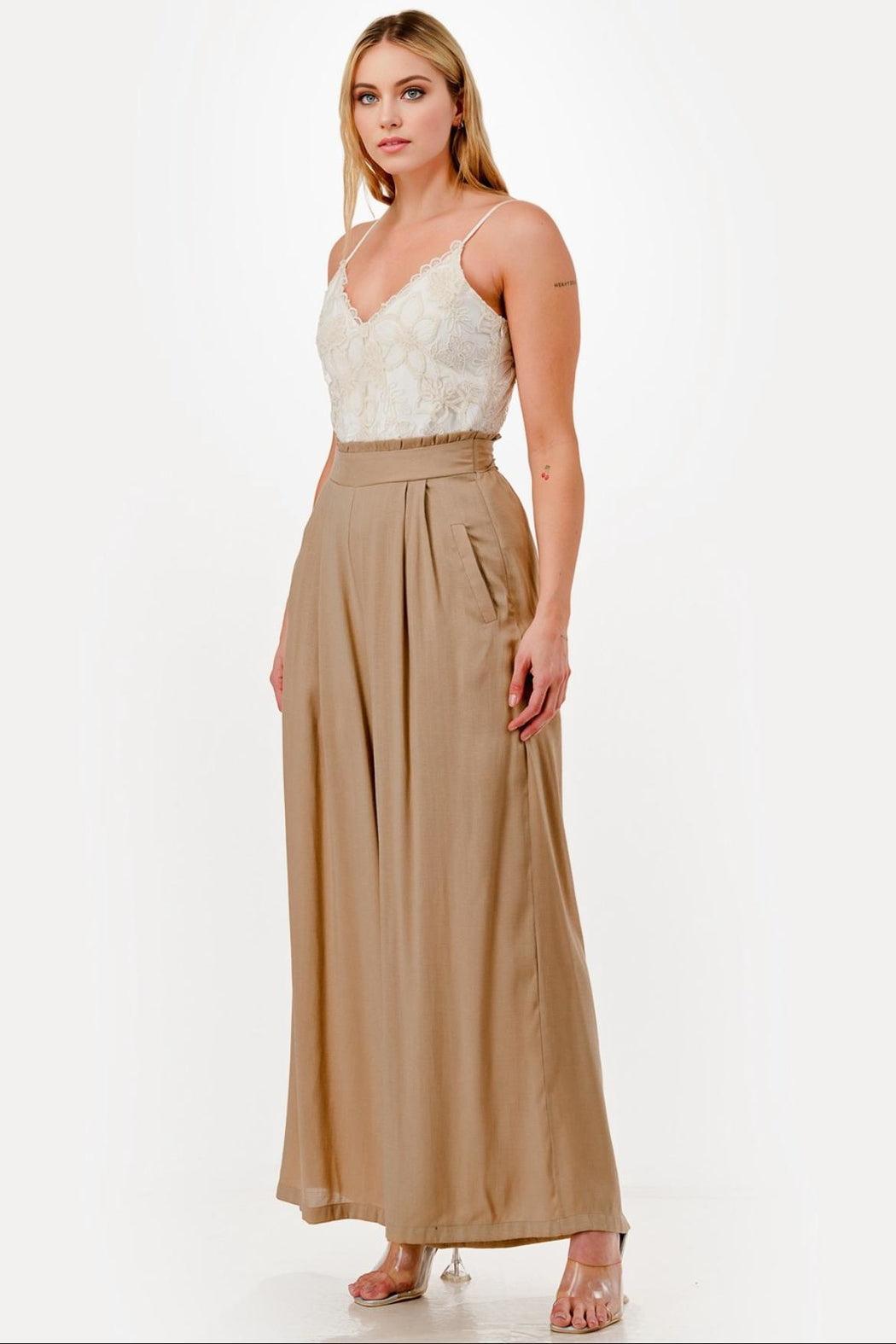 Mixed Media Jumpsuit Product Image