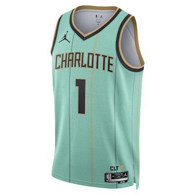 Men's LaMelo Ball Charlotte Hornets 2024/25 City Edition Jordan Dri-FIT NBA Swingman Jersey Product Image