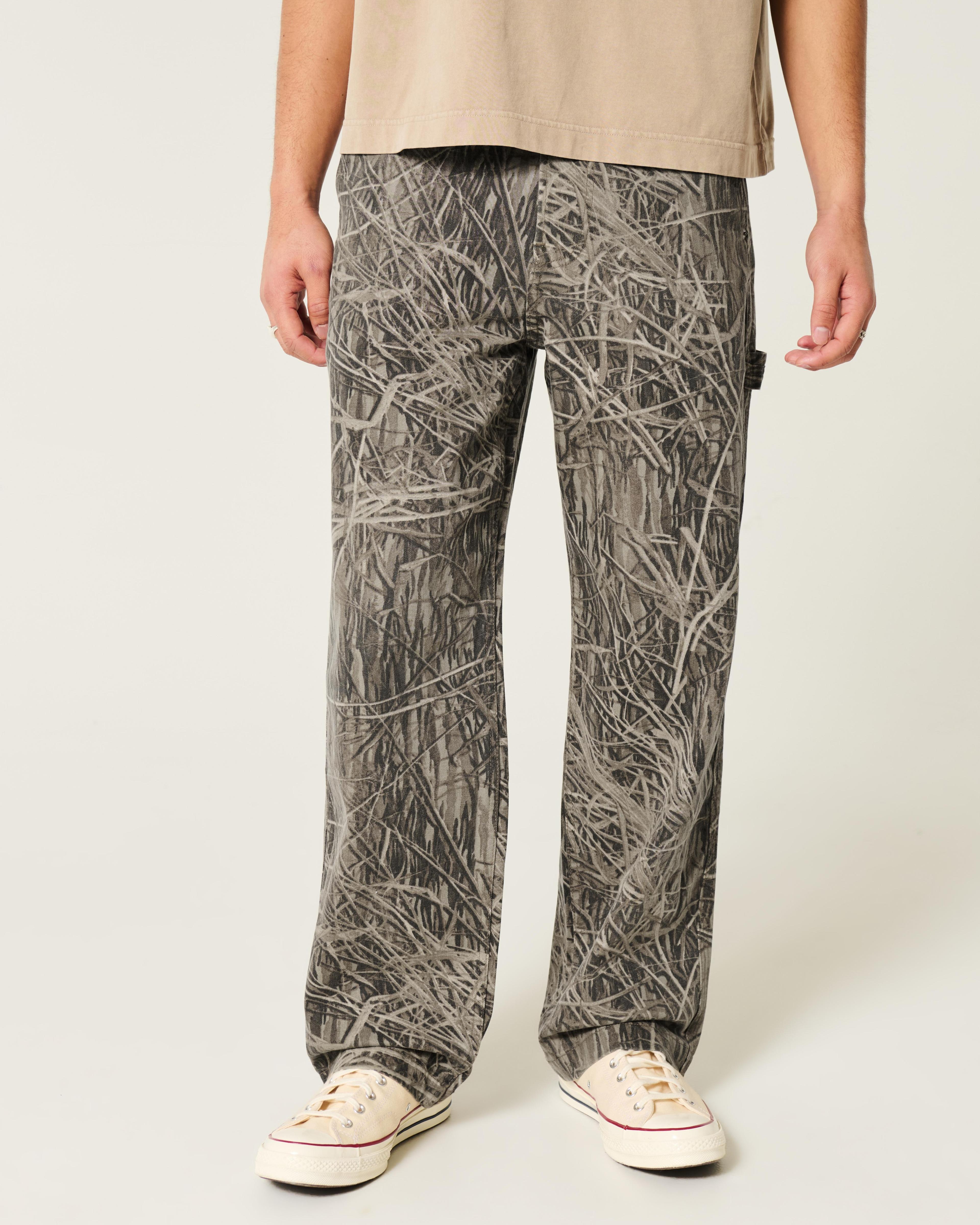 Camo Baggy Painter Jeans Product Image