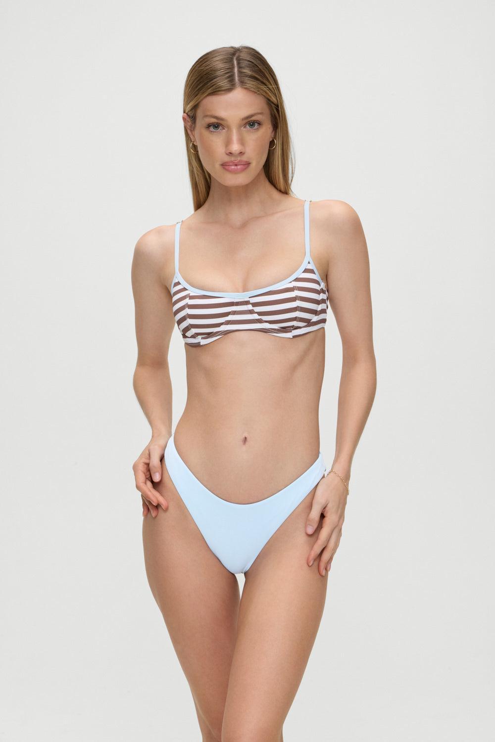 Dove Bikini Bottom - Asher Blue Product Image